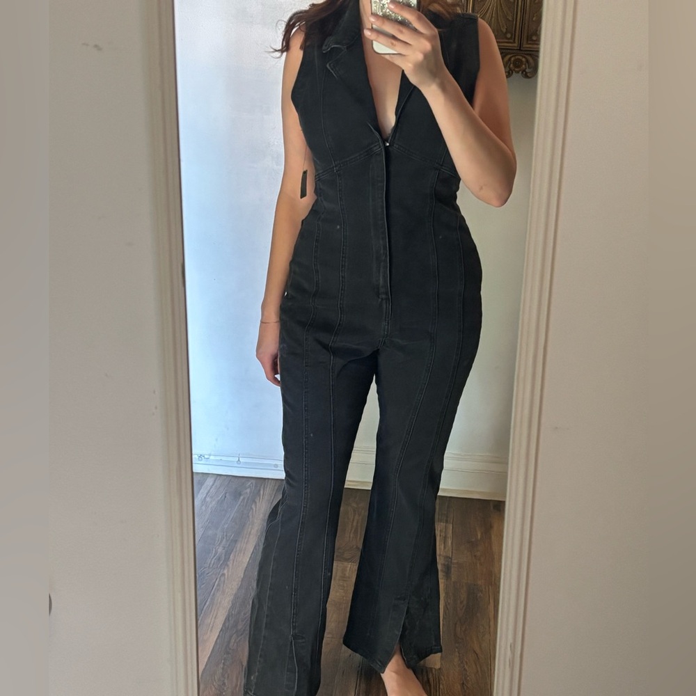 NWT Free People Denim Jumpsuit